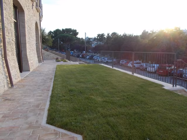 Il quartiere intorno a Le Dimore, nel centro storico di Ortona